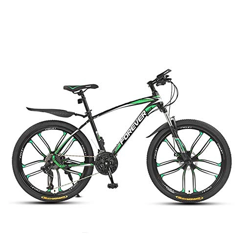 Mountain Bike : WLWLEO 24 Inch Mountain Bike Bicycle Professional 21 Speed Variable Speed Bicycle Hard Tail Mountain Bicycle 150kg Load All Terrain MTB for Mens Women Teenage, D, 24" 21 speed