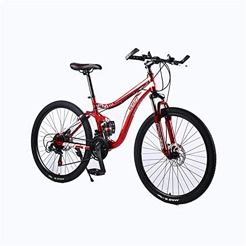 Mountain Bike : Youth / Adult Variable Speed 24inch Windproof Spoke Wheel Multifunctional Mountain Bike, Male And Female Student Bicycles, Front Suspension Of Mountain Cross-country Bike, Multiple Colors, Anti-slip Resi