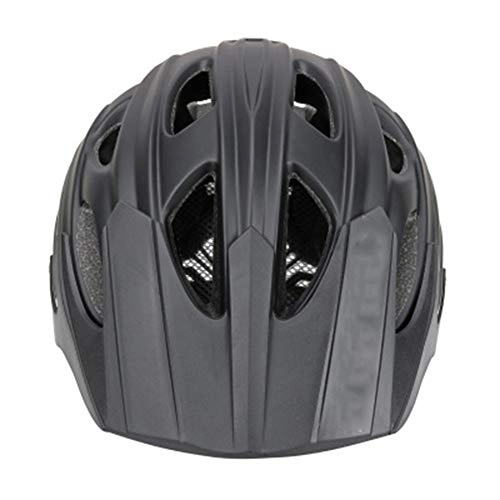 Mountain Bike Helmet : Bicycle Cap Integrated Outdoor Riding Helmet Mountain Bike Safety Helmet-black-L(59-62cm)