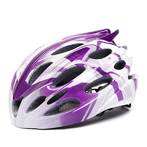Mountain Bike Helmet : Bicycle Helmet Multi-Purpose Helmet Mountain Bike Helmet Integrated Scooter Breathable Light Weight Road Climbing Commuting Mountaineering Adult purple
