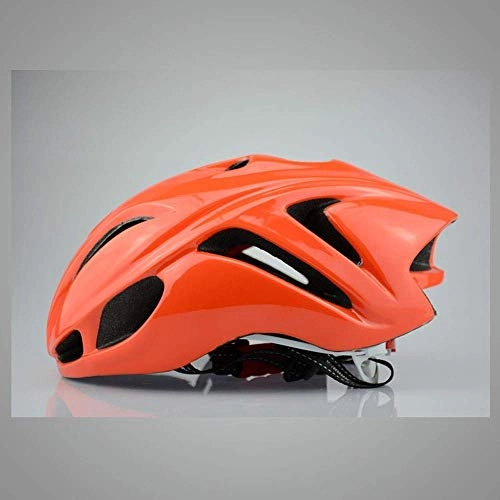 Mountain Bike Helmet : Bicycle Mountain Bike Integrated Molding Helmet For Men And Women Breathable Comfortable Helmet Effective xtrxtrdsf (Color : Red)
