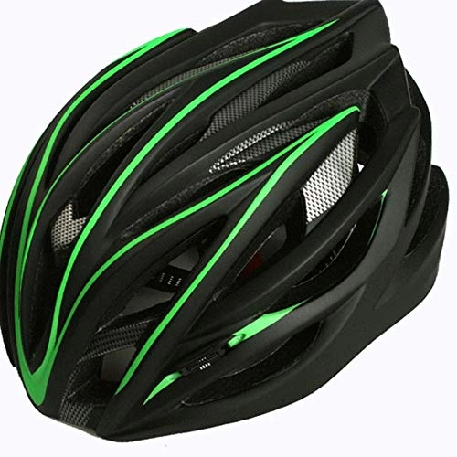 Mountain Bike Helmet : Bicycle Mountain Bike Integrated Riding Helmet Extreme Sports Roller Skate Helmet For Men And Women Effective xtrxtrdsf (Color : Green)