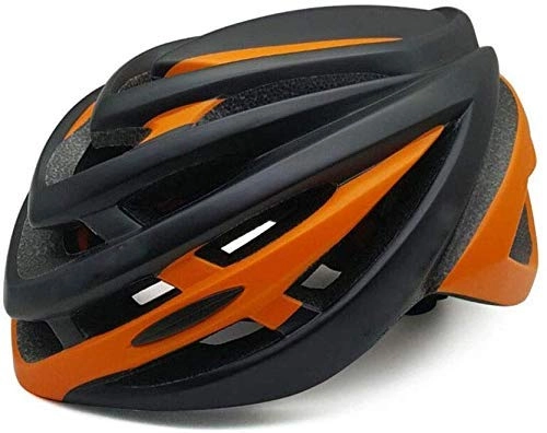 Mountain Bike Helmet : Bicycle Riding Helmet Integrated Molding Mountain Road Helmet Outdoor Riding Protective Equipment Riding Helmet Effective xtrxtrdsf (Color : Orange)