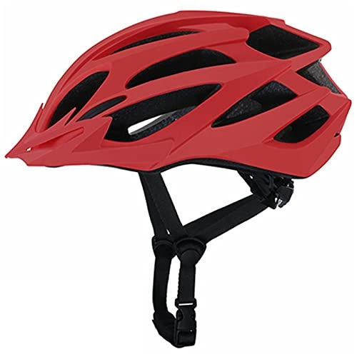 Mountain Bike Helmet : Bike Helmet Yuan Ou Ultralight Cycling Helmet Integrally-molded Bike Bicycle Helmet MTB Road Riding Safety Hat Red