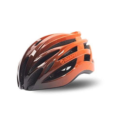 Mountain Bike Helmet : CYYC Road and mountain bike safety riding helmets-L_Orange