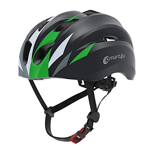 Mountain Bike Helmet : EUS Smart Bike Helmet for Adults Men Women, Bicycle Cycling Helmets CE&ROHS Certified for Road And Mountain Biking, Size 58-62Cm