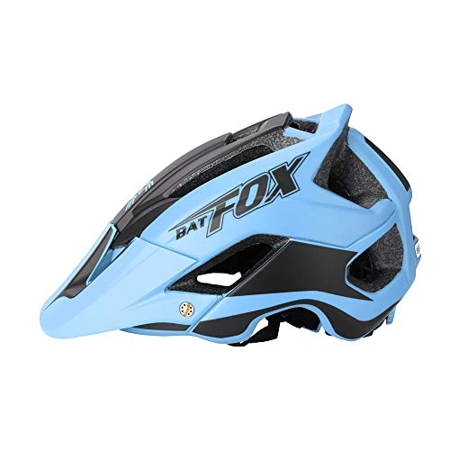 Mountain Bike Helmet : Flytise Ultralight Bicycle Helmet Integrated Road Mountain Bike MTB Helmet for 560-620mm Heads Circumference