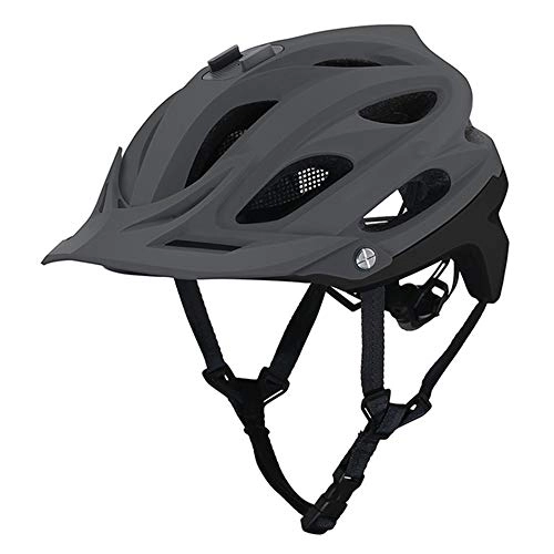 Mountain Bike Helmet : Helmet Yuan Ou Mountain Bicycle Helmet All-terrai Mtb Bike Helmets Riding Sports Safety Helmet Off-road 55-61CM grey 1