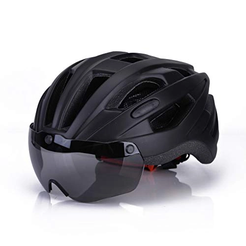 Mountain Bike Helmet : Irfora Bicycle Helmet - Mountain Cycling Helmet Bicycle Helmet Ultralight Bike Helmet with Goggles Cycling Equipment