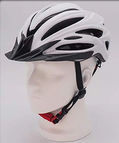 Mountain Bike Helmet : LHQ-HQ Helmet Bicycle Cycling Bicycle Helmets Matte Men Women Bike Helmet Back Light Mtb Mountain Road Bike Integrally Molded Cycling Helmets White 55Cmx61Cm