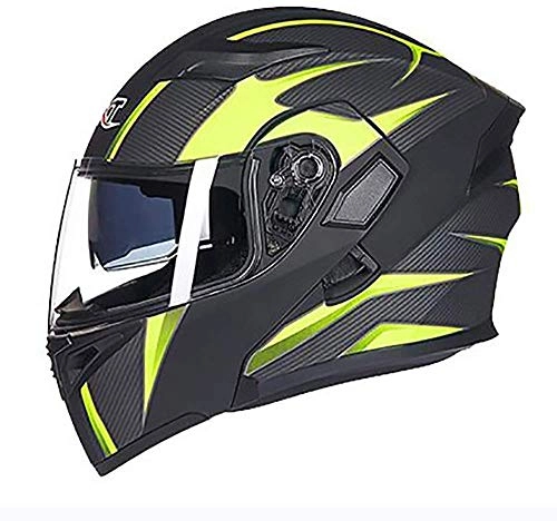 Mountain Bike Helmet : Matte Black Carbon Lead Adult Bicycle Helmet Riding Electric Car Motorcycle Helmet Bicycle Mountain Bike Helmet Outdoor Riding Equipment Effective xtrxtrdsf (Size : Large)