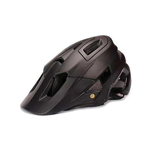 Mountain Bike Helmet : NOLOGO Yg-ct Bicycle Cycling Helmet MTB Mountain Bike Helmet Sports Safety Racing Cycle Helmets Riding BMX Woman (color : Black, Size : L 55 61cm)