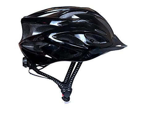 Mountain Bike Helmet : NTMD Cycling helmet helmets for adults bicycle womens Bicycle Helmets cycling bike helmet Mountain Road ultralight helmets (Color : Whole black)