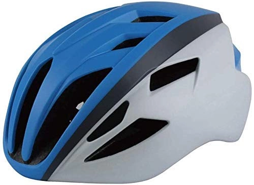 Mountain Bike Helmet : One-piece Bicycle Helmet Road Bike Mountain Bike Bicycle Riding Helmet Men And Women Breathable Safety Helmet Effective xtrxtrdsf (Color : Blue)