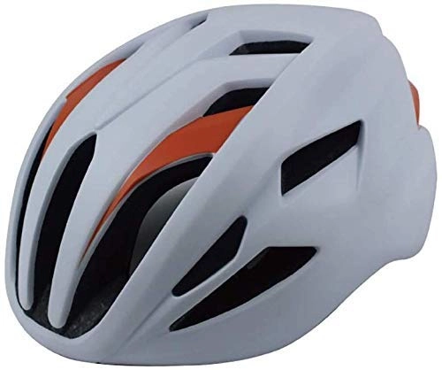 Mountain Bike Helmet : One-piece Bicycle Road Bike Mountain Bike Bicycle Riding Helmet Effective xtrxtrdsf (Color : White)