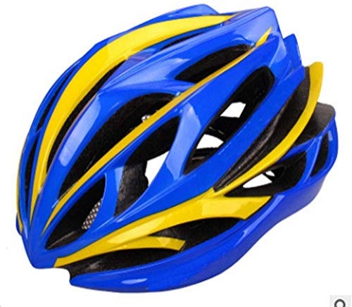Mountain Bike Helmet : One-piece Riding Helmet 24-hole Lightweight Crash Helmet Male And Female Breathable Helmet Dead Fly Bicycle Helmet Effective xtrxtrdsf (Color : Blue)