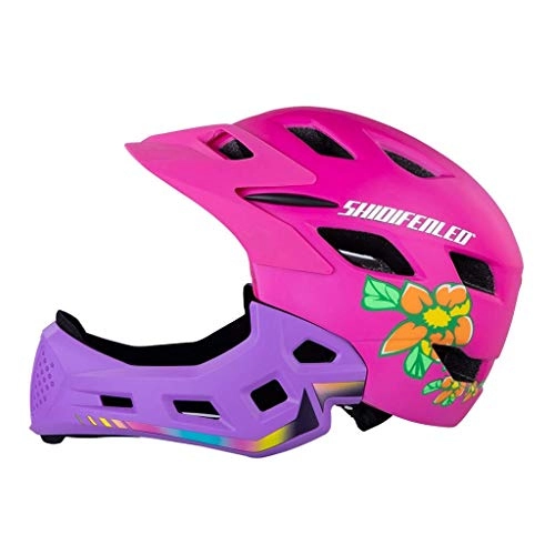Mountain Bike Helmet : Safety Protection Helmets for Kids 5-8 Years, Cycle Helmet with LED Light Specialized Cycle Bike Helmet with Safety Light Super Light Integrally Bike Helmet Kids Bike Child Birthday Present Unisex 8bay