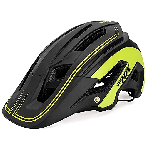 Mountain Bike Helmet : SAHWIN® Mountain Bike Helmet for Adults, MTB Bicycle Helmets with Sun Visor, Lightweight Cycling Helmets for Women And Men, CE Certified, STYLE3