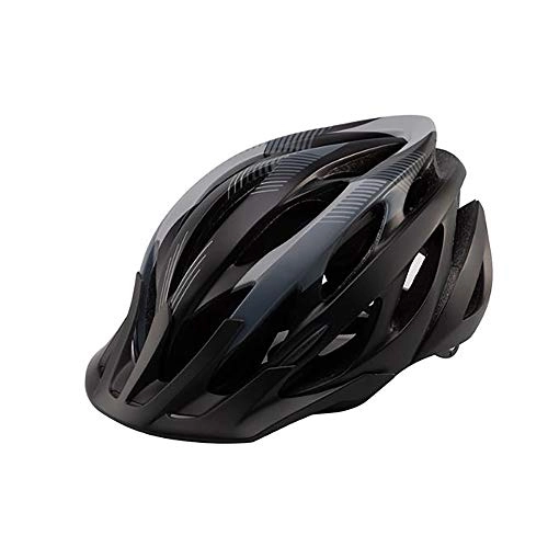 Mountain Bike Helmet : SHR-GCHAO Bicycle Helmets, EPS Granules + PC Sheet Integrally Formed, Safe And Breathable Bicycle Helmets, Unisex Mountain Road Bicycle Helmets, Size (54~60Cm), dumb black blue