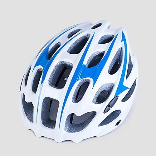 Mountain Bike Helmet : Stella Fella Helmets Men Blue And White Lines Bicycle Helmets Cycling Helmets Cycling Mountain Bike Helmets Outdoor Cycling Equipment Electric Helmets Motorcycle Helmets