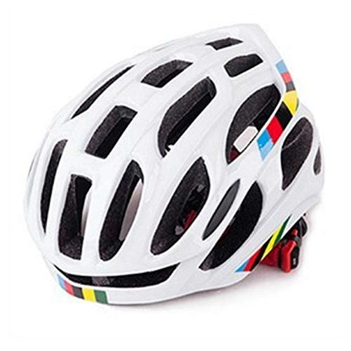 Mountain Bike Helmet : TEEPAO Bicycle Helmet for Men Women Soft Ventilation Road Cycling Mountain Bike Helmet - White Adult Safety Helmet - Comfortable, Lightweight, Breathable