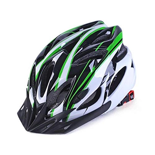 Mountain Bike Helmet : TTZY Mtb Bicycle Helmet Casco Ciclismo Cycling Hat Bike Caps Ultralight Road Mountain Fietshelm Breathable Head Protector Bicicleta, Green, M