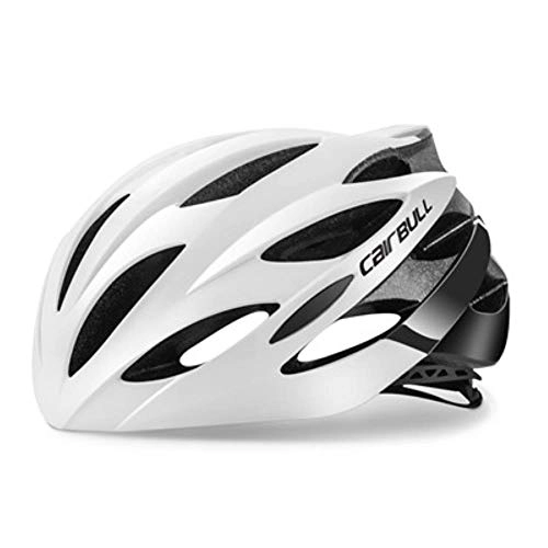 Mountain Bike Helmet : TTZY Ultralight 200G In-Mold Cycling Helmet Breathable Road Bike Mountain Bike Helmet Professional All-Terrain Mtb Bicycle Helmet, White, L(56-60)