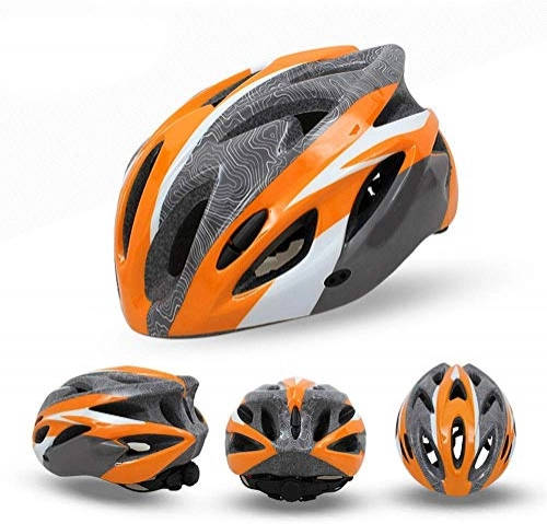 Mountain Bike Helmet : Ultralight Safety Riding Helmet Mountain Road Bicycle Helmet Men And Women Bicycle Equipment Effective xtrxtrdsf (Color : Yellow)