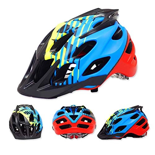 Mountain Bike Helmet : XIAOFEI Mountain Bike Bicycle Helmet, Outdoor Sports Cycling Equipment Motorcycle Adult Helmet, Applicable To The Safety Of Competitions, Outings And Travel, A1