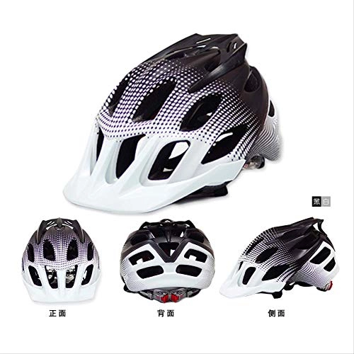 Mountain Bike Helmet : XIWANG Outdoor sporting goods, cycling camouflage helmet, mountain bike helmet, motorcycle hard hat M (54-58CM) L (58-62CM) L White