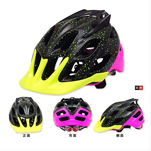 Mountain Bike Helmet : XIWANG Outdoor sporting goods, cycling camouflage helmet, mountain bike helmet, motorcycle hard hat M (54-58CM) L (58-62CM) M Black