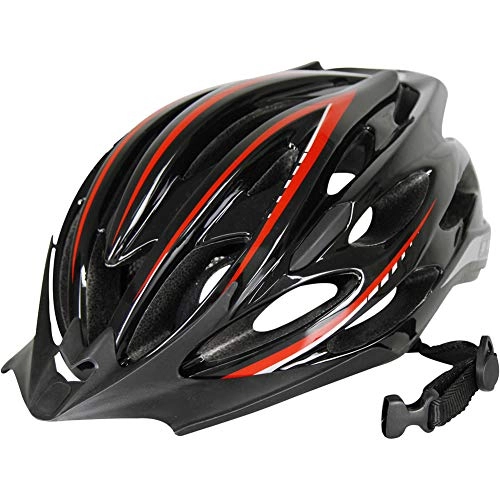 Mountain Bike Helmet : XuBa Breathable MTB Bike Bicycle Helmet Protective Gear Black red Universal