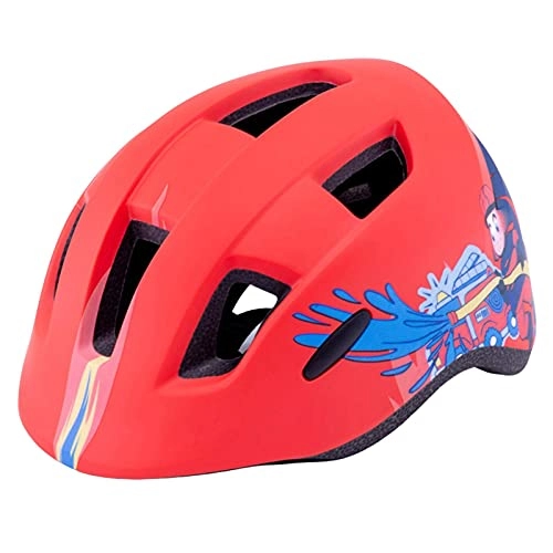 Mountain Bike Helmet : Xzbling Kids Bike Helmets, Mountain Road Bike Riding Helmet Hard Hat with EPS Foam, 10 Vents Removable Lining, Adjustable Size Youth Lightweight Sport Helmet(Head Size: 48-54cm)