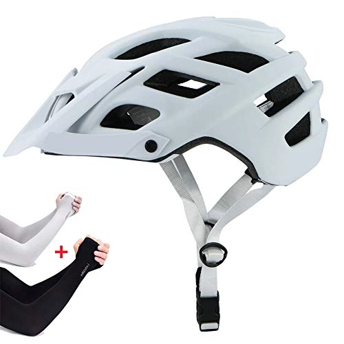 Mountain Bike Helmet : YYYY Exclusky Mountain Bike Helmet, Sport Headwear, 22 Vents, Cycling Bicycle Helmets Adjustable Lightweight Adults Outdoor Sports Cycle Helmet-white