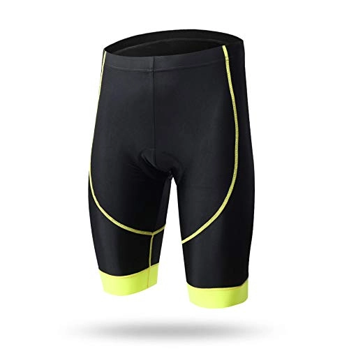Mountain Bike Short : CXL Cycling Shorts, Quick-Drying Bicycle Pants, Cycling Clothes, Summer Breathable Mountain Cycling Shorts-Yellow