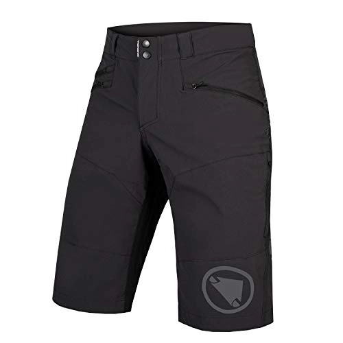 Mountain Bike Short : Endura Men's SingleTrack Baggy Mountain Cycling Shorts Black, X-Large