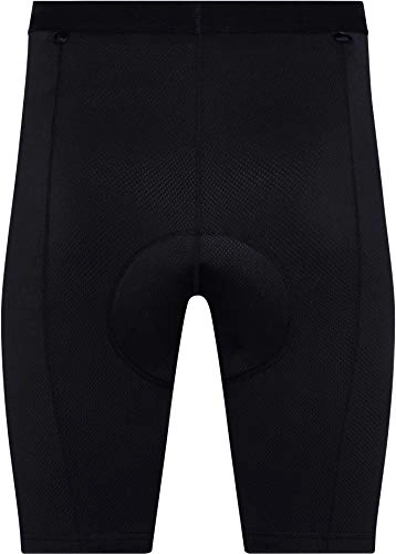 Mountain Bike Short : Madison Freewheel Men Padded Liner Short - Black, Large / Cycling Cycle Bike Mountain Road Inner Pad Chamois Underwear Saddle Seat Sore Comfort Gel Under Leg Trouser Pant Padding Male Riding Wear