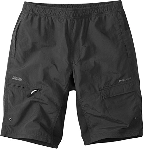 Mountain Bike Short : Madison Freewheel Short - Black, Small / Bicycle Cycling Cycle Bike Mountain MTB Road Leg Wear Pant Trouser Loose Baggy Trail Enduro Dirt Jump Downhill Under Inner Liner Padding Padded Pad Chamois