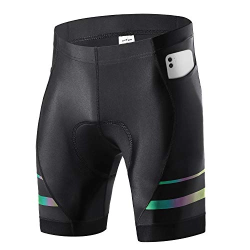 Mountain Bike Short : NICEWIN Biker Shorts for Men 4D Padded Compression Leggings Mountain Bike MTB Cycling Workout (S)