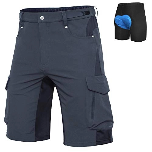 Mountain Bike Short : Vzteek Mountain Bike Shorts Padded Baggy Cycling Shorts Mtb Shorts