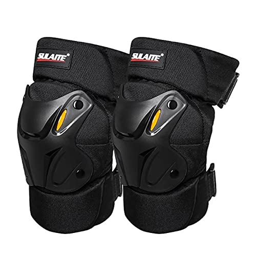 Protective Clothing : 2pcs Knee Pads Elbow Pads, Protective Elbow Guard / Knee and Shin Guards, Motorcycle Gear Set with Adjustable Knee Cap Pads Protector for Motocross ATV Skating