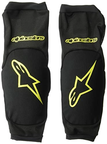 Protective Clothing : Alpinestars Men's Paragon Plus Elbow Protector, Black Acid Yellow, X-Large