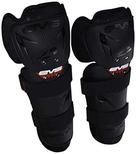 Protective Clothing : EVS SPORTS GLIDER Adult Knee Pads , Black (Black / Red), 52 kg+ / 167 cm+