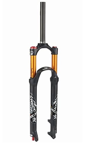 Mountainbike Gabeln : AWJ Radfahren Federung 26 Zoll Fahrrad Vordergabel MTB Luftfedergabel für Mountainbike Scheibenbremse Schultersteuerung 1-1 / 8"Federweg 120 mm