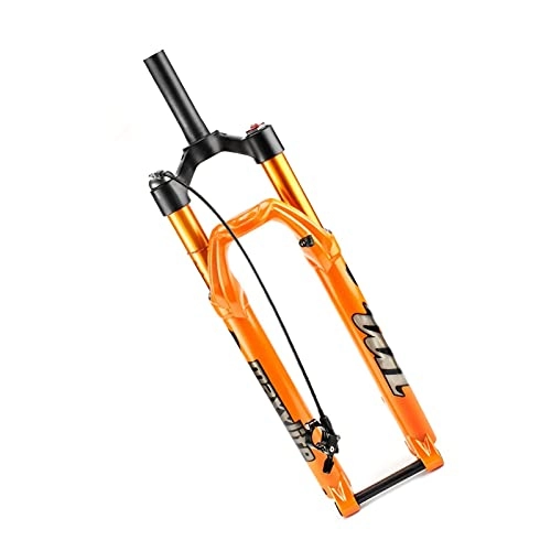 Mountainbike Gabeln : hyywmgx Mountainbike-Vordergabel, 26, 27, 5, 29 Zoll, gerader Schultersteuerhub, 100 mm Magnesiumlegierung, geeignet für Fahrräder, MTB-Vordergabel,