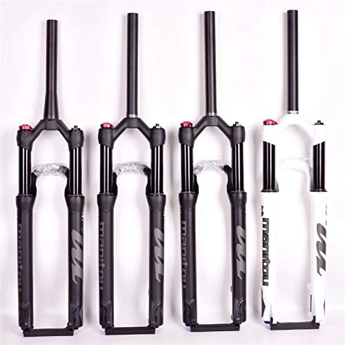 Mountainbike Gabeln : Radausrüstung Fahrradgabel Manitou Machete Com MARVEL 27.5 29er Größe Luftgabeln Berg MTB Fahrradgabel Suspension Öl und Gasgabel SR Suntour für Fahrrad ( Color : 29Manual Straight WT )