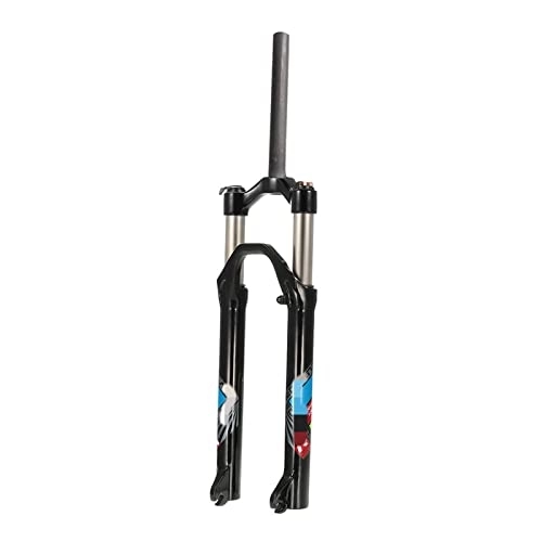 Mountainbike Gabeln : SHENYI Ultraleichtes 27, 5-Zoll-Mountainbike-Öl / Federgabel Fahrradzubehörteile Fahrradgabel (Color : Black 29)