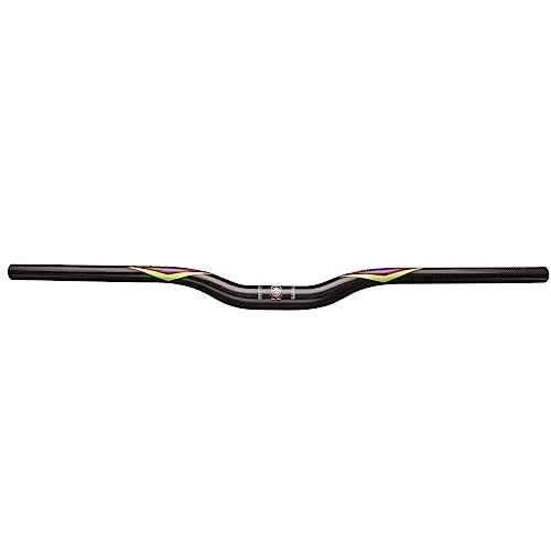 Mountainbike-Lenker : Carbon Lenker MTB Fahrradlenker Kohlefaser 31.8MM Riser Bars Leichtgewicht 3K*580 / 600 / 620 / 640 / 660 / 680 / 700 / 720 / 740 / 760 Mm Mountainbike Lenker (Size : 640mm)