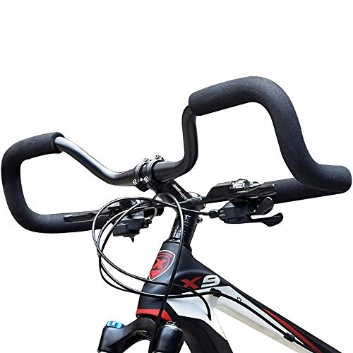 Mountainbike-Lenker : Lenkerbügel Alu 3D Schmetterling Fahrrad Lenker 31, 8mm mit Schwamm Schaumrohr für Mountainbike Straße Fahrrad