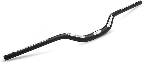 Mountainbike-Lenker : Mountainbike-Swallow-Lenker, extra lange Griffe, verlängerte Aluminium-Lenker, plus Höhe 55 mm, XC AM DH-Lenker (Color : Black, Size : 780mm)